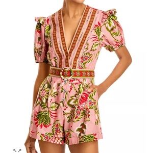 FARM Rio Tropical Pink Romper